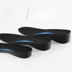 XIANZHAO | Mens 2cm Heightening Shoe Inserts Invisible Full Palm Hard Bottom Standing Long Time Not Tired Foot Mens Shoe Insoles