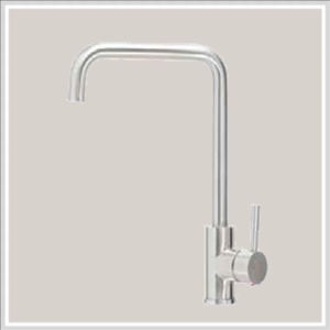 Vòi rửa bát Eurogold EEVF015M inox 304 hoàn thiện mờ cắt vát kim cương 1 nóng 1 lạnh