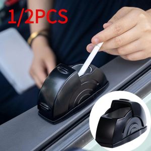 Car Ashtray Cigarette Ashtray Cup Car Door Device Mokeless Ash Tray With Lid Portable Universal Ashtray Auto Accessories