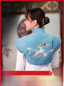 Shoulder and Neck Hot Compress Electric Heating Shoulder Pad Moxibustion Electric Heating Neck Pad Moxa Physiotherapy Shoulder Heattech Shoulder Circumference Chinese Mugwort Bag For Home
