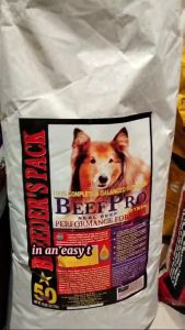 Beef Pro Adult/Puppy Dog Food (50 Pounds/1 Sack) by FurrWhitePetsShop