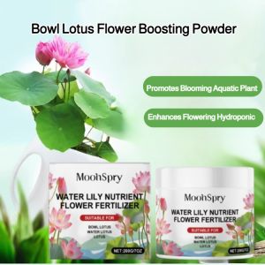 Bowl Lotus Flower Boosting Powder Water Lily Nutrient Solution Promotes Blooming Aquatic Plant Fertilizer For Hydroponic Lotus Growth