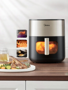 Midea | Home Large Capacity Visible No-Flipping Air Fryer