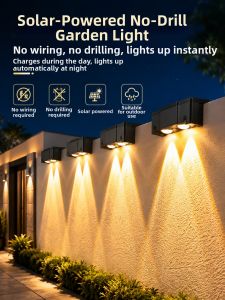 XLYS | Solar Waterproof Outdoor Wall Lamp