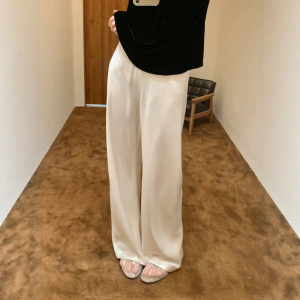 VKSOD | Minimalist Stylish Sleeveless Top Wide Leg Pants Set