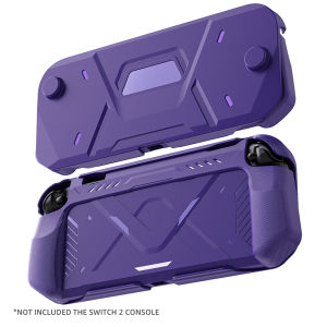 Data Frog | Ốp Bảo Vệ Phong Cách Mecha Data Frog Dành Cho Nintendo Switch 2 Chống Sốc Chất Liệu TPU + PC Cứng Chống Rơi Bảo Vệ Toàn Thân Có Tay Cầm