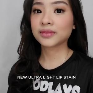 LUXCRIME Ultra Light Lip Stain - Liptint Waterproof Anti Kering & Anti Transfer Tahan 16 Jam