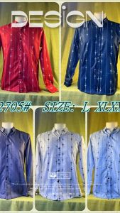 2705# Long Sleeves Polo for Men Mens