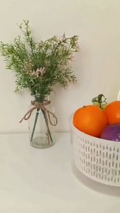 FDgrade ล้างผัก 4300 มล. ตะกร้าล้างผลไม้ สำหรับล้างผลไม้ ล้างผัก ล้างผักสลัด และล้างผักที่ล้างผักสลัด ประกอบด้วย PN9150