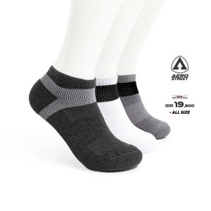 Aerostreet Socks Sport Elard - Kaos Kaki Pria Wanita 1H000
