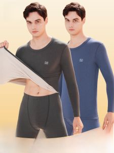 MiiOW | Thickened Fleece Warm Underwear Set For Men Catman German Velvet Moisture Wicking Heating Winter Cold Proof Long Pants