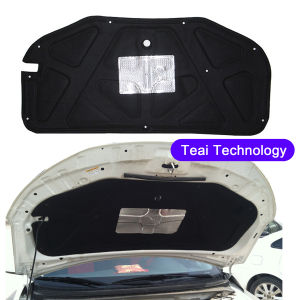 Car Engine sound proof cover for KIA Forte 2009 2010 2011 2012 2013 2014 heat proof insulation cotton lining car accessories