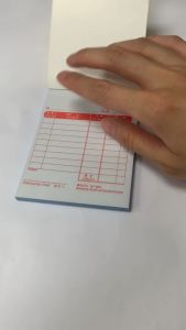 NCR Bill Book 5 x 8 / 3.5" x 5" with Numbering Nombor Siri | 2x40 Sheets/3x25 Sheets