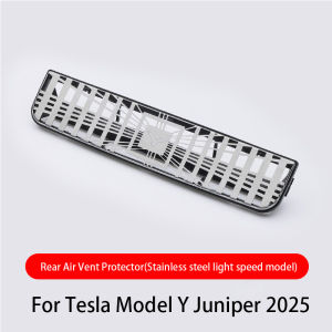 For Tesla Model 3 Y Highland Juniper  Rear Center Console Air Vent Cover Vent Outlet Dust Cover Car Styling Interior Accessory