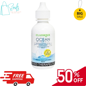 OCEAN MINERALS 30ml and 60ML Magnesium Potassium Carbon Sodium Sulphur Calcium.