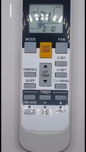 รีโมทแอร์ ฟูจิตสึ FUJITSU รุ่น AR-RY12 ฟูจิสึ รีโมท แอร์ Fujitsu รีโมทเครื่องปรับอากาศ ใช้กับแอร์ติดผนังรูปทรงแบบนี้ใด้ทุกรุ่น พร้อมจัดส่ง