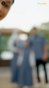 SARIMBIT DRESS LUBI BASKARA FADED DENIM TERBARU 2026 TERMURAH COCOK UNTUK LEBARAN ATAU ACARA KELUARGA