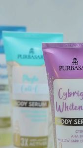 PURBASARI Body Serum 180ml - White Glow | Firming Skin | Phyto Cell | Cybright | Ceramide Barrier