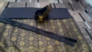 Tanjak Songket Melayu BalongRaja + Kain Rumpak
