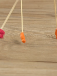 ไม้ค็อกเทล(Set 50/100 ชิ้น) ไม้จิ้มอาหาร ไม้จิ้มผลไม้ 12cm ไม้ไผ่ ใช้แล้วทิ้ง ตกแต่งอาหาร งานเลี้ยง ปาร์ตี้