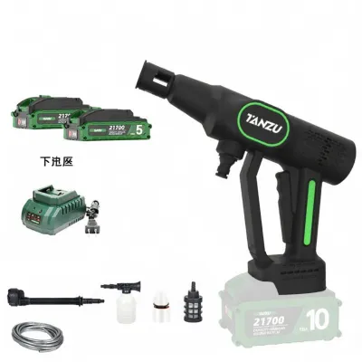 Tanzu | Máy Rửa Xe Áp Lực Cao Không Dây Pin Lithium Mạnh Mẽ