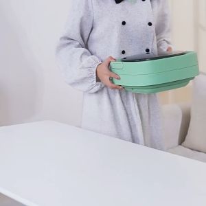 Portable Mini Washing Machine 2 in 1 Semi Auto 8L Washer with Automatic and Manual Modes Small Clothes Folding and Drying for Home Use