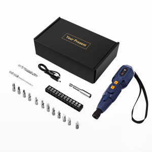 Cordless Electrical Screwdriver Set 4.2V Smart Electric Screwdrivers with LED Lights USB Rechargeable Home Repair Tools Kit