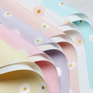 Kertas Wrapping Paper Motif Daisy & Kertas Buket Bunga