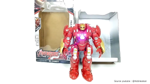 MAINAN ANAK ROBOT IRONMAN BUSTER AGE OF ULTRON ROBOT /Mainan Robot Besar Suara Dan Lampu /KADO MAINAN ANAK /MAINAN MURAH