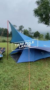 Dhaulagiri Tarp Pole Large 1 unit x 22 mm x 240 cm / Awing Pole Tiang Flysheet Jumbo
