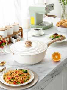 Amercook | Chảo Lăn Không Dính Gốm Không Khói Không PFOA