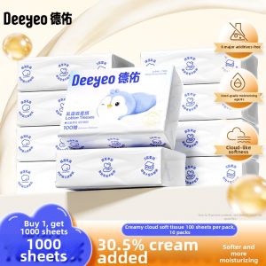 Deeyeo | Newborn Baby Soft Creamy Tissue