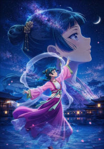 Kayou | The Apothecary Diaries Maomao Cute Anime Artwork Jigsaw Puzzle 500/1000/1200/2000PCS Stress Relief Puzzle Wall Art Decor Gift