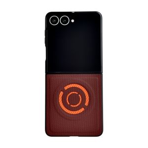 Premium Tech Woven Fabric Skin-Friendly Vegan Leather Case Samsung Galaxy Z Flip 8 7 6 5 4 ZFlip7 ZFlip6 ZFlip5 ZFlip4 ZFlip3 Case Aramid Woven Slim & Light Silky Texture Compatible with MagSafe