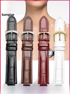 GANG JUE | Replacement Genuine Leather Watch Band for Men
