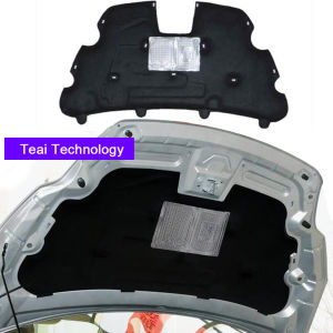 ฉนวนกันความร้อนฝากระโปรงรถฝาครอบสำหรับ Ford โฟกัส2005-2011 C307ซับในผ้าฝ้ายกันเสียงเครื่องยนต์ C346 2012-2018