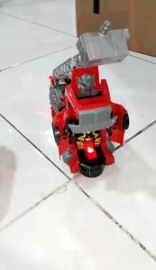 Mainan Anak Terbaru Mobil Fire Fighting Pioneer Bisa Berubah Jadi Robot 9911 FT | Mainan Mobil Bisa Berubah Jadi Robot Ada Lampu Dan Musik Mainan Edukasi Anak Murah Meriah Pakai Baterai Mobil Mobilan Berubah Jadi Robot