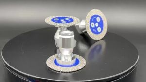 Vacuum Brazed Engraving Saw Carving Blade Removable M14 Flange Mini Grinding Disc Concrete Ceramic Tile Cutter