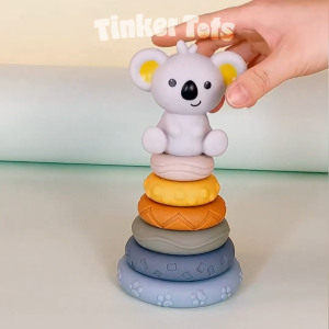 Build & Balance: Soft-Touch Sensory Stacking Toys for Montessori Play & Early Learning