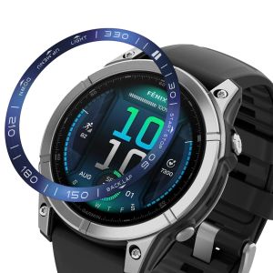 Watch Bumper Cover Ring Bezel For Garmin Fenix 8 47mm 51mm Bezel Metal Case Cover Protector Anti Scratch Fenix 8 51 Accessories