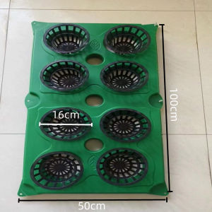 Chậu Hoa Nổi Trồng Thủy Sinh Hình Vuông Tròn Đĩa Nổi Mặt Nước Hồ Cá Nhân Tạo Sinh Thái