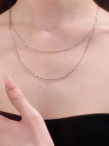 East Beauty | Long Coarse 999 Pure Silver Womens Necklace