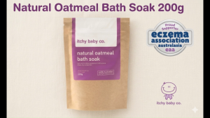 [Best Selling] Australia Itchy Baby Co. Natural Oatmeal Oat Bath Soak 200g | Itch-Relief Dry Eczema | Baby Children