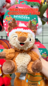 FuzzYard Christmas Dog & Cat Toys with Squeaker | 26 Festive Limited Edition Design