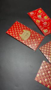 ซองอั่งเปารับปีมังกร 2024 1 แพคมี 6 ซอง 9x17cm ตรุษจีน (ACC248)