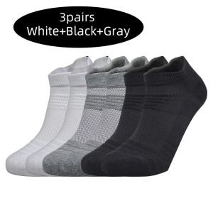 3/1Pairs Sports Socks Men Women Short Running Socks Performance Ankle Cushion Wear-resistant Anti Slip Basketball Casual Socks