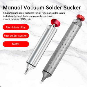 Manual Solder Sucker All-aluminium alloy soldering iron repair tool For component soldering and maintenance