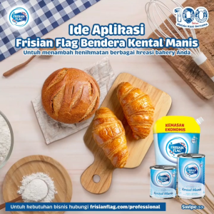Frisian Flag Susu Bendera Kental Manis 6 sachet x 38gr