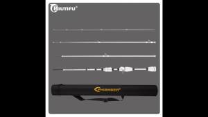 BIUTIFU Siêu Nhẹ Quay Mồi Câu Cá T800 Sợi Carbon 0.2-10G Đầu Nhanh Cho Mồi Cá Hồi Đại Dương Sông Hồ 1.8M/1.95M/2.1M