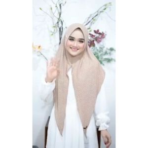 JIlbab Segi Intan Humaira Bahan Jersey Mamosa By Ar-Rizfa